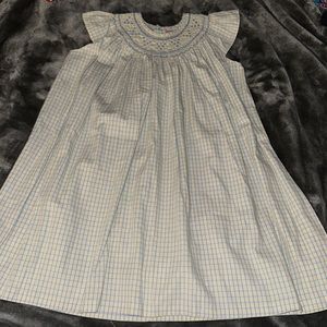 Orient Expressed smocked plaid dress size 2